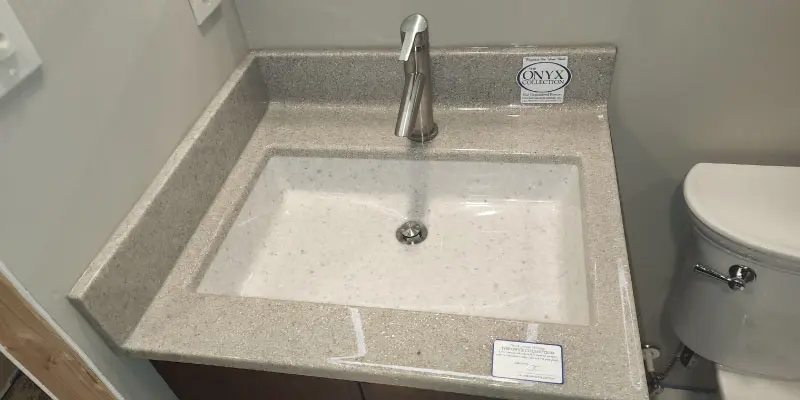 Topeka, KS sink installation by Blackburn Plumbing